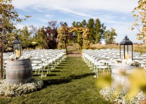 Sandstone Vineyards winery wedding venue